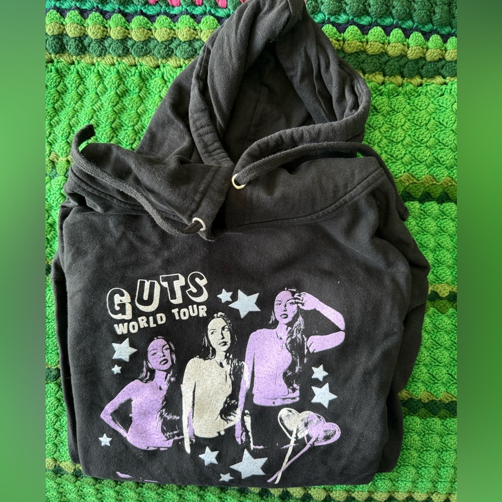Olivia Rodriguez Concert Black Hoodie